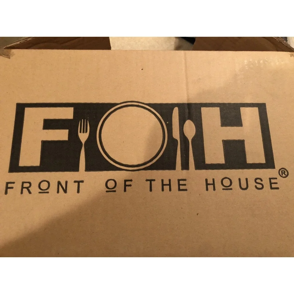 12x FOH Front of the House Drinkwise 20oz Glasses Wine Juice All Purpose Clear